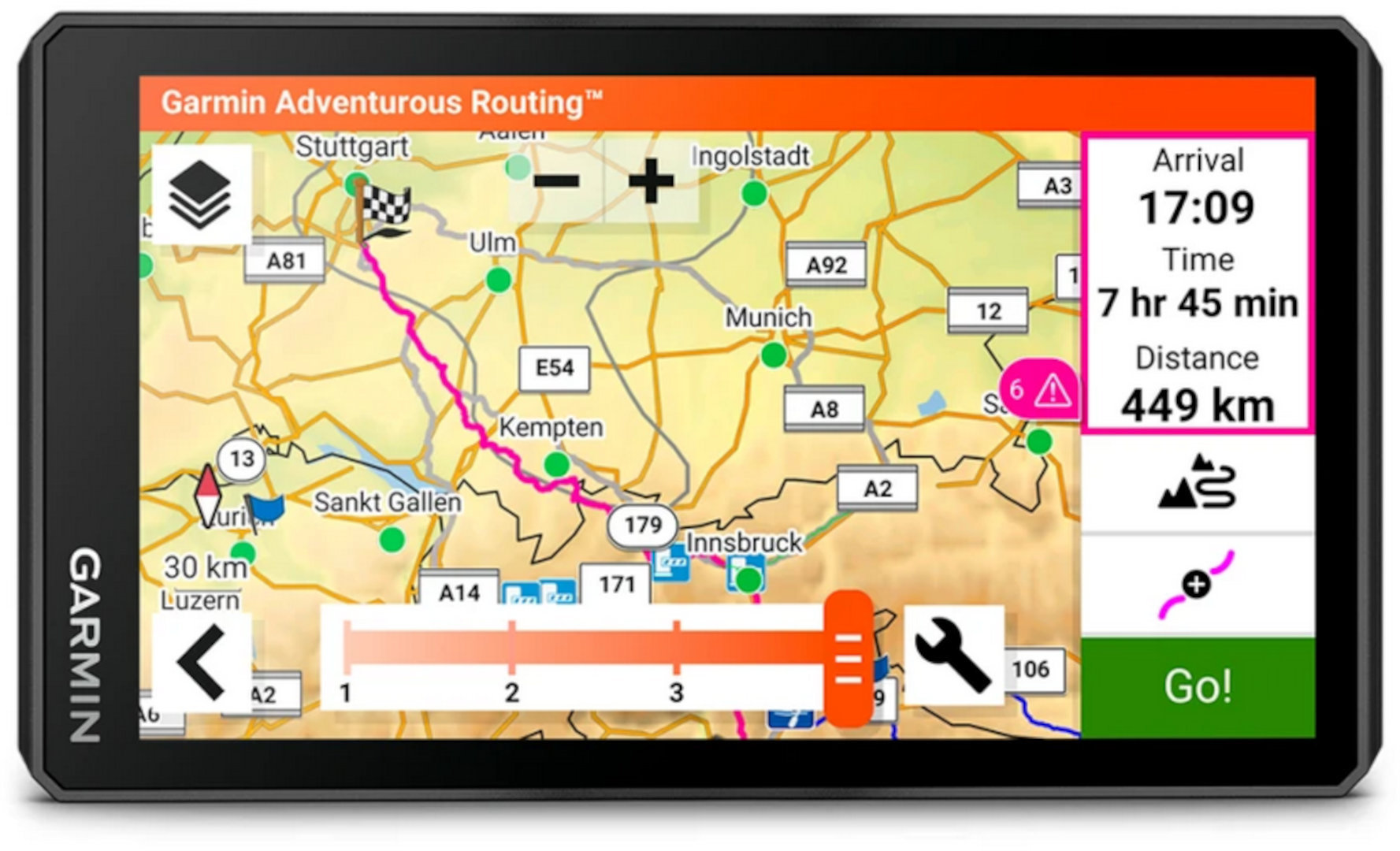 Garmin zūmo® XT2 Sistem de navigație pentru motociclete Figura 6
