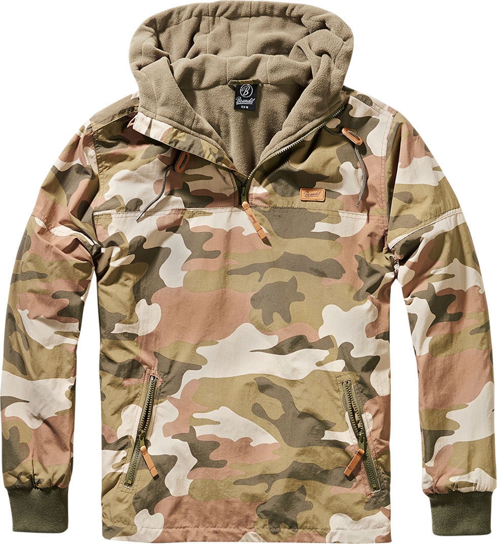 Brandit Men's Camouflage Luke Windbreaker Jacket