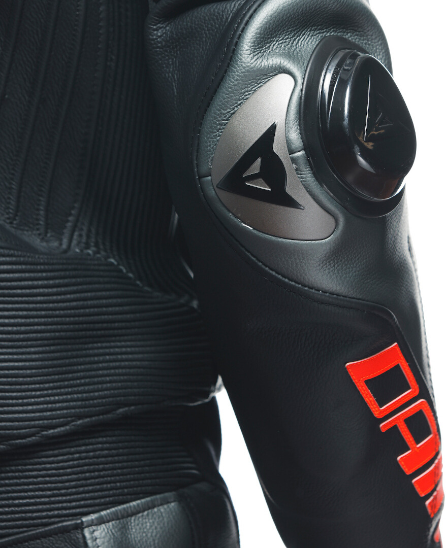 Dainese Laguna Seca 5 2.0 Two Piece Motorcycle Leather Suit black/grey/red 64 Figure 4