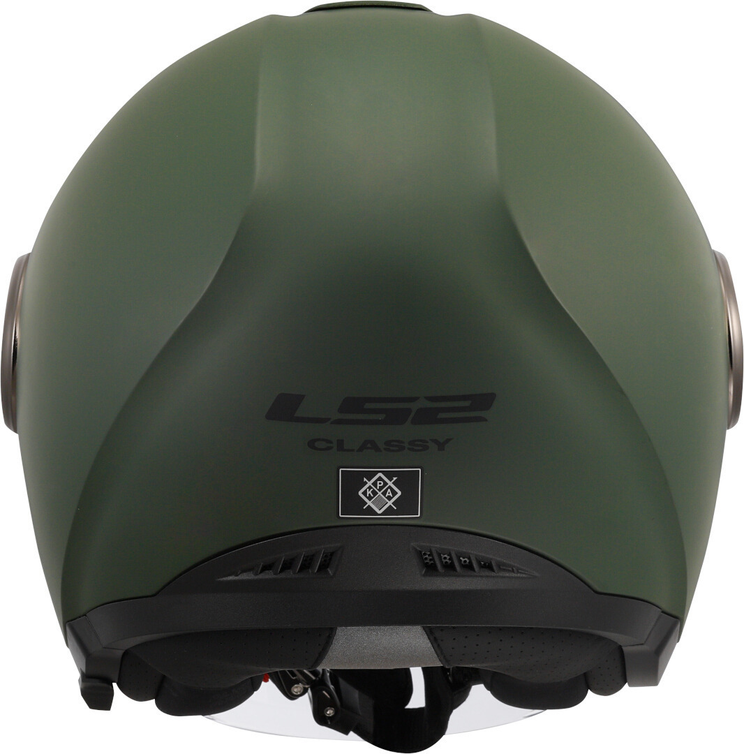 LS2 OF620 Classy Solid Jet Helmet Olive matt S (55/56) Figure 3