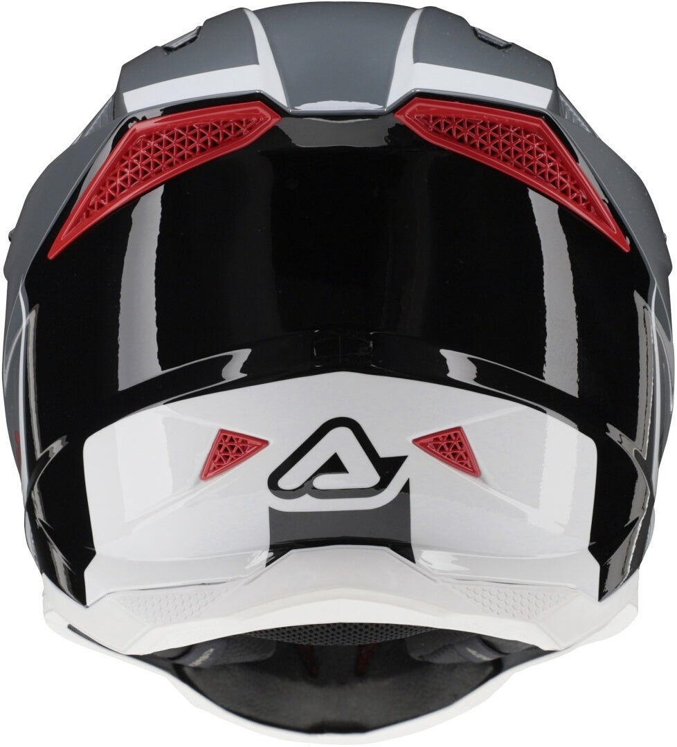 Acerbis T711 Motorcross Helm grijs/wit M (57/58) Figuur 10