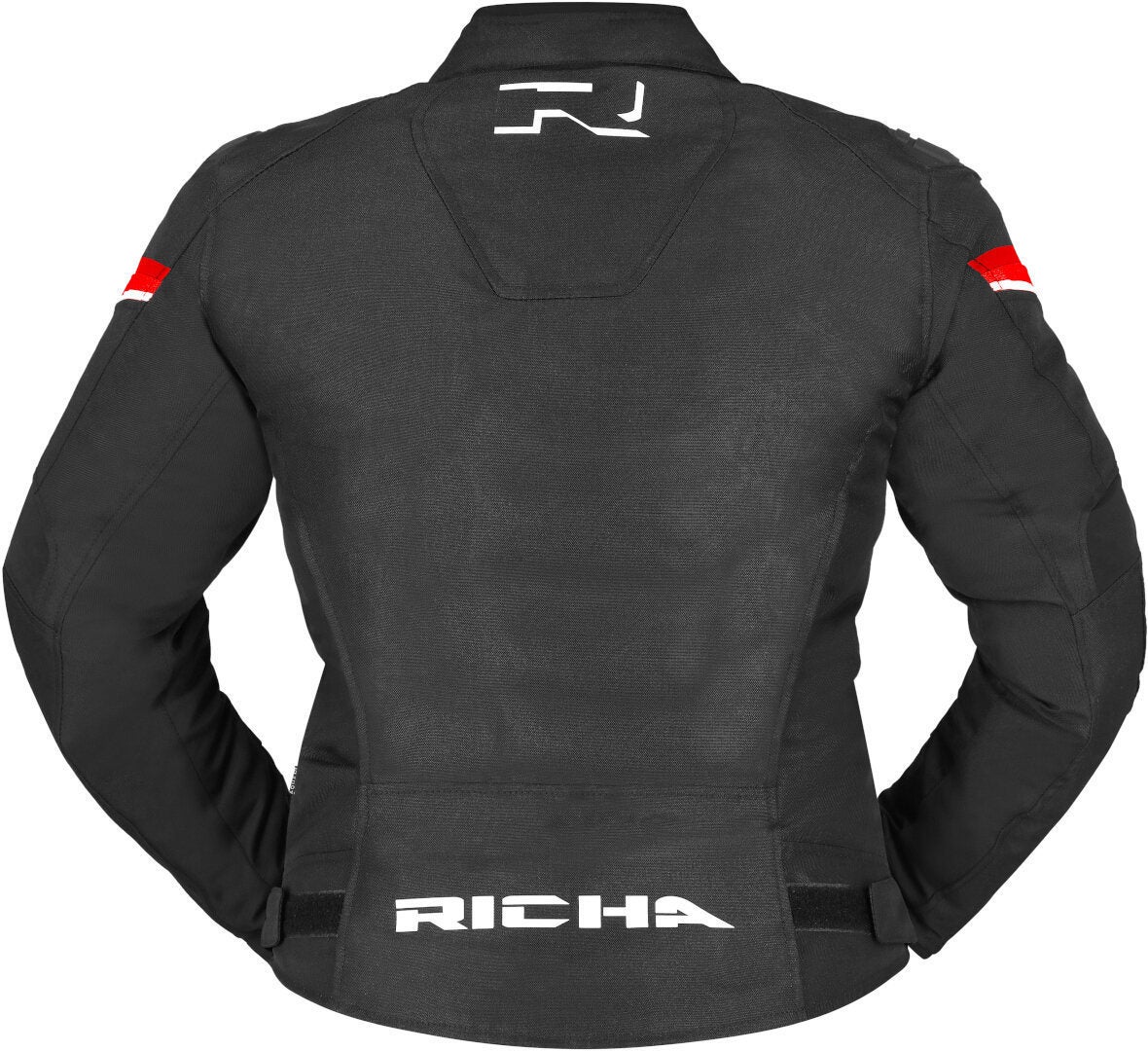 Richa Gotham 3 WP imperméable dames moto textile veste Noir/Rouge/Blanc XXL Figure 3