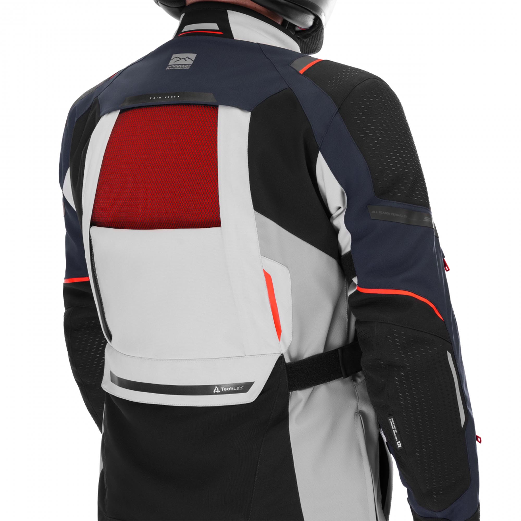 SHIMA Hero 3.0 Motorcycle Textile Jacket grey/blue XXL Figure 11