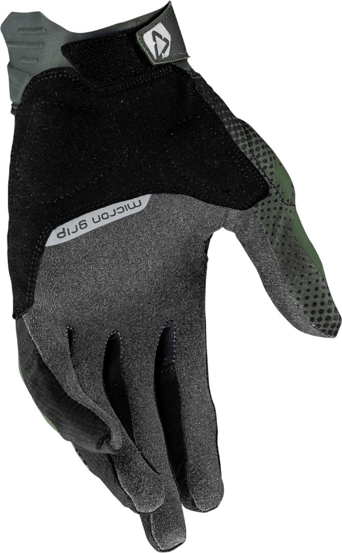 Leatt ADV X-Flow 5.5 Short Motorcykel handsker Sort/oliven L Figur 4