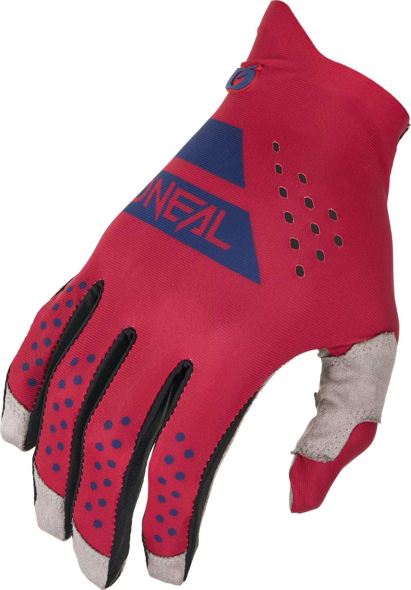 Oneal PIN IT Slip On Motocross handsker rød/blå M Figur 1
