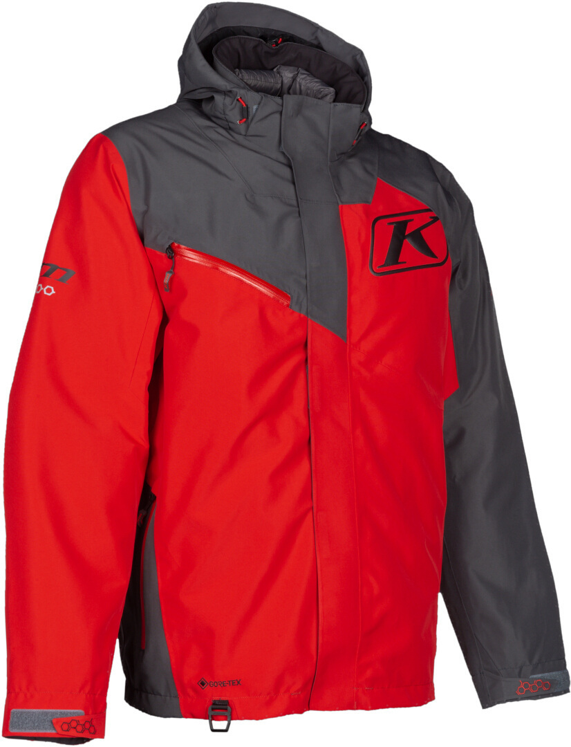 Klim Kompound Snowmobile Jacket red/grey L Figure 1