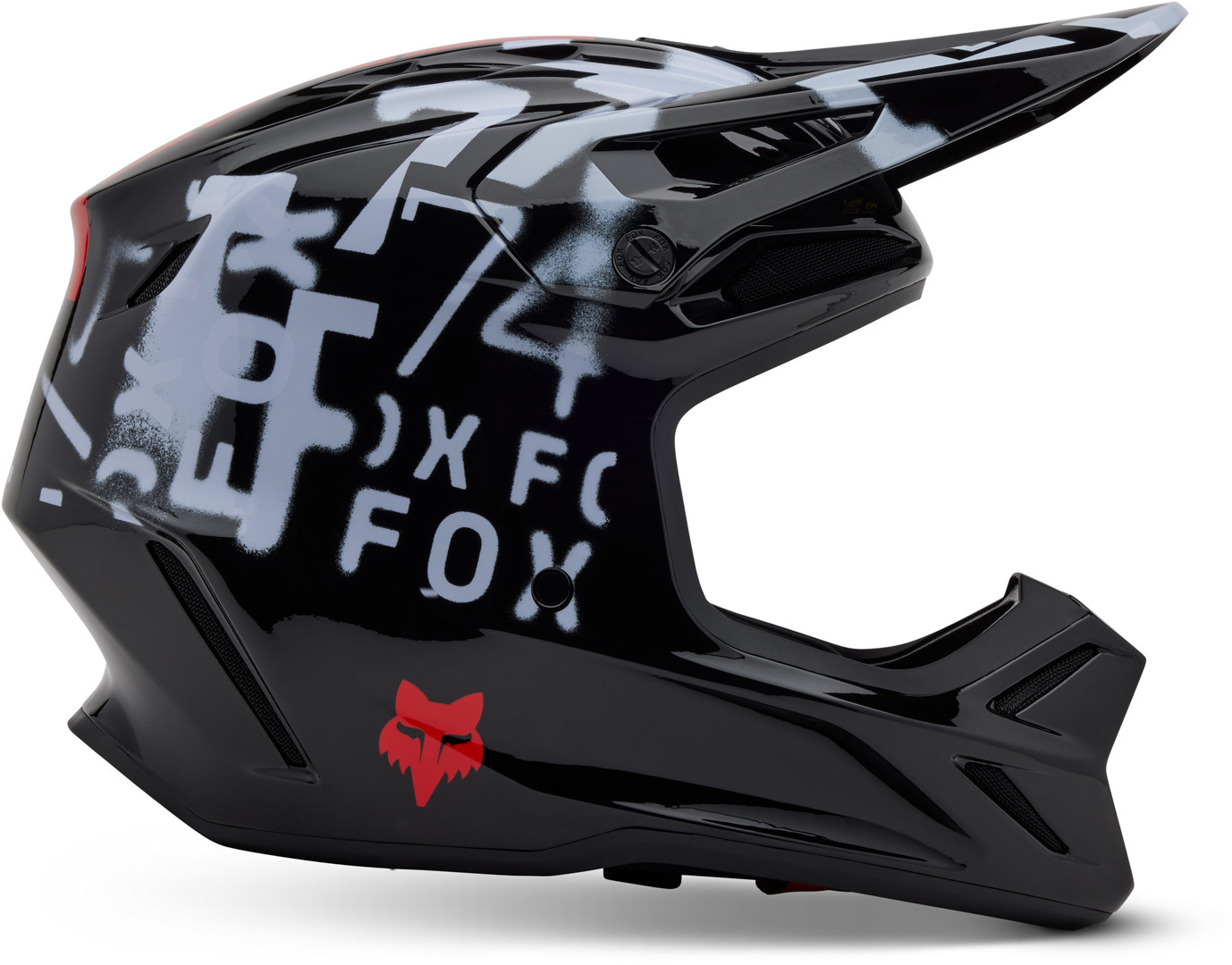 FOX V3 Seventy4 MIPS Casco da motocross nero M (57/58) Figura 6