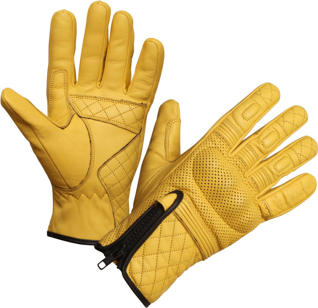 Modeka Parkar Motorradhandschuhe gelb 12 Abbildung 1
