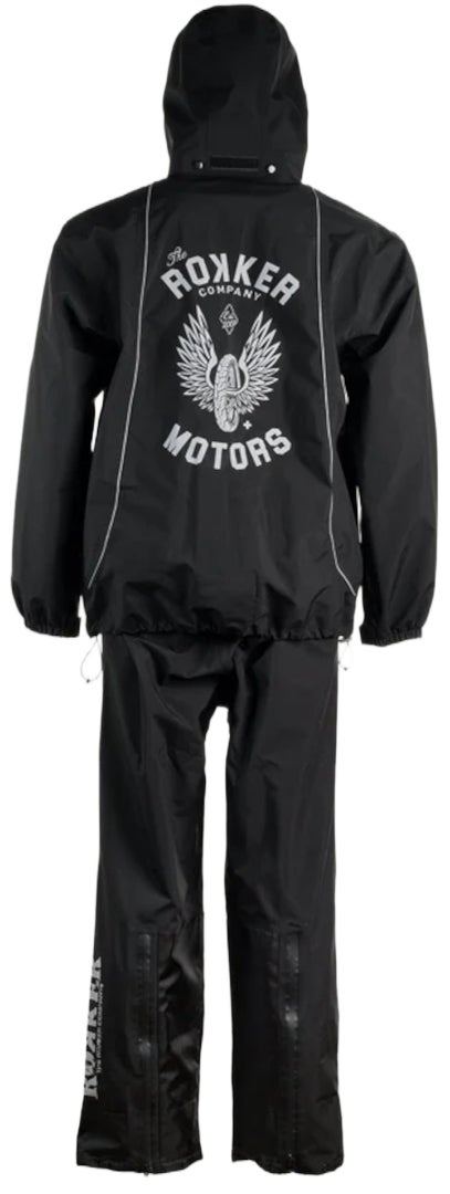 Rokker TRC Classic 2- Piece Motorcycle Rain Suit 3XL Figure 2