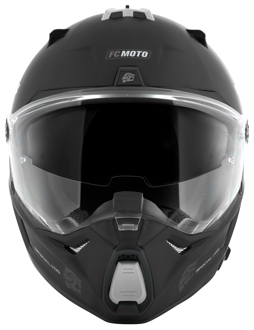 FC-Moto Merkur Pro Straight Enduro Helm schwarz matt 2XL Abbildung 5