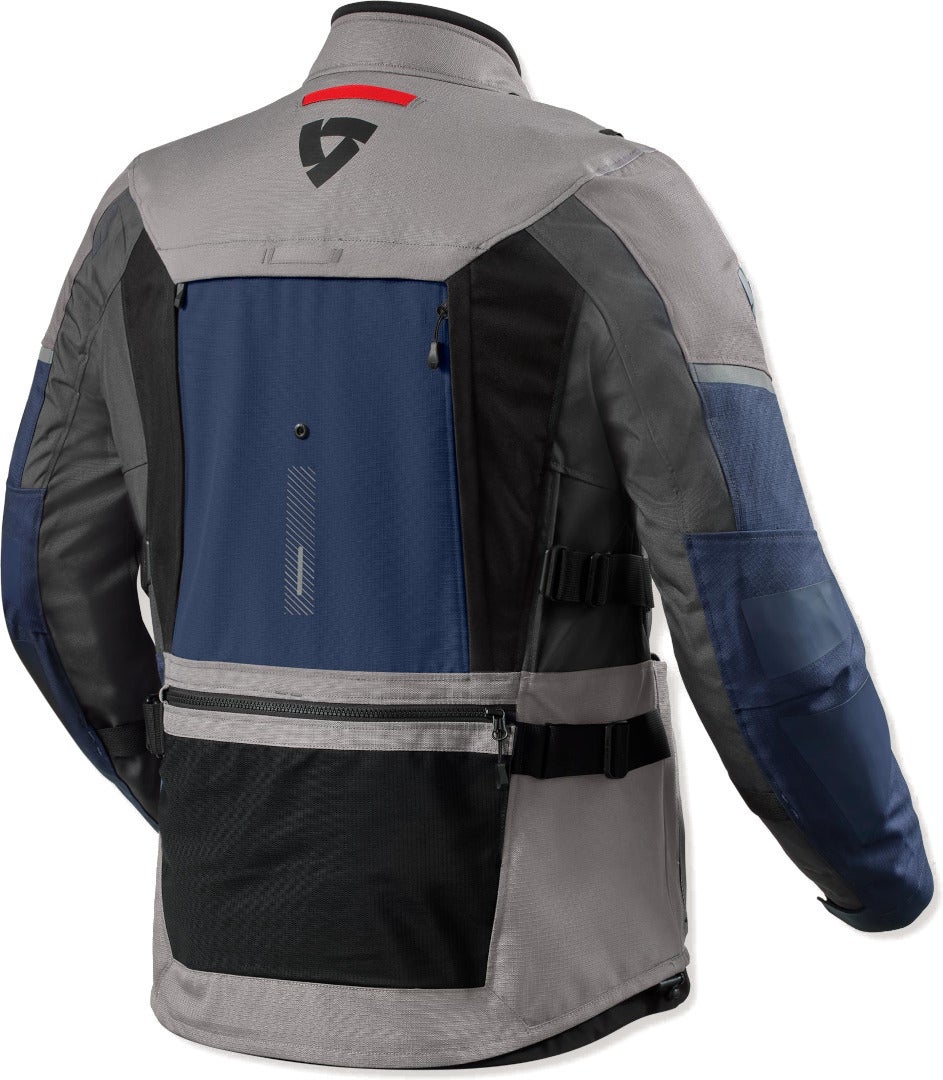 Revit Sand 5 H2O Motorcycle Textile Jacket light grey/dark grey 4XL Figure 2