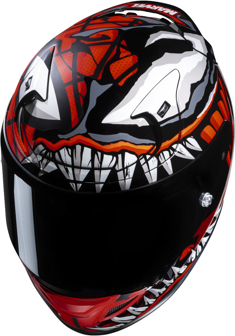 HJC RPHA 12 Maximized Venom Marvel Helm rot/schwarz/weiß M (57/58) Abbildung 2