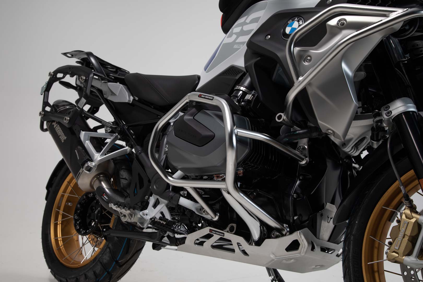 SW-Motech Crash bar - Rostfritt stål. BMW R 1250 GS, R 1250 R/RS (18-). Figur 1