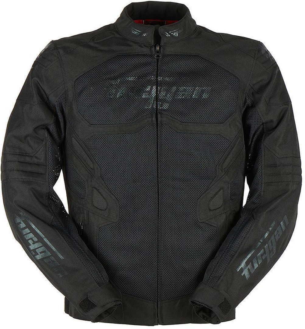 Furygan Atom Vented Evo Perforated Motorcycle Textile Jacket black 3XL Figure 1