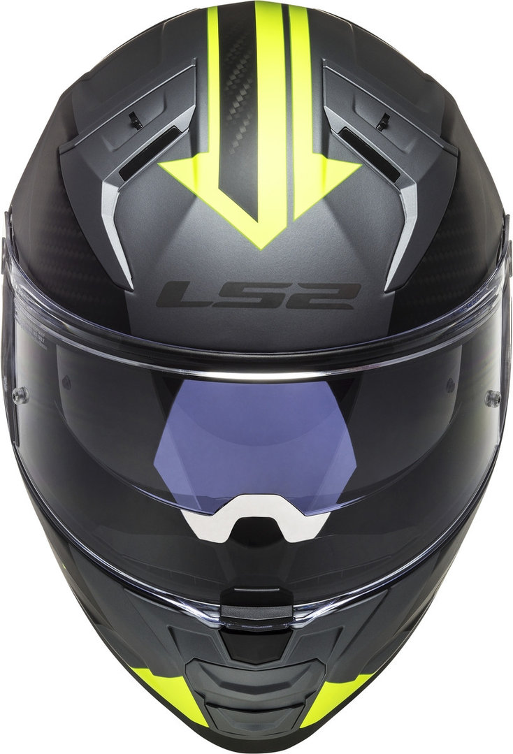LS2 FF811 Vector II Splitter Casco grigio/giallo XXL (63/64) Figura 2