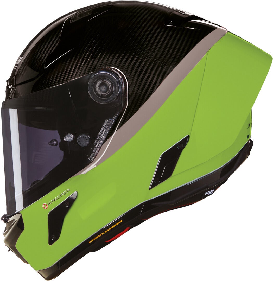 Nolan X-804 RS Ultra Carbon D.O.C. Casco nero/verde M (58) Figura 2