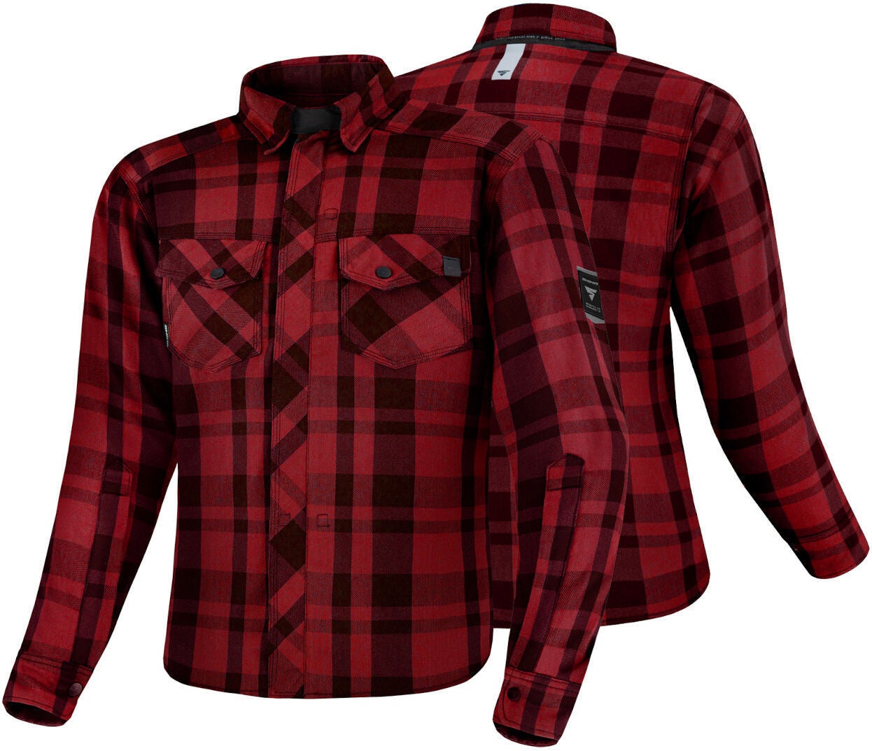 SHIMA Renegade 2.0 Motorcycle Shirt red XL Figure 3