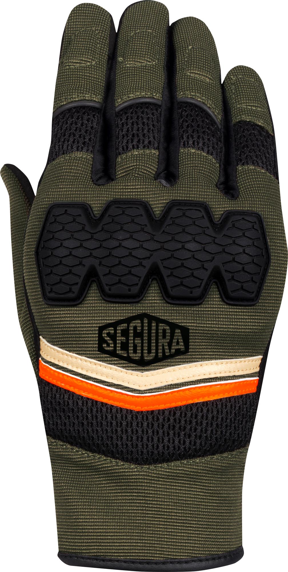 Segura Erwan Motorsykkelhansker Khaki M Figur 1