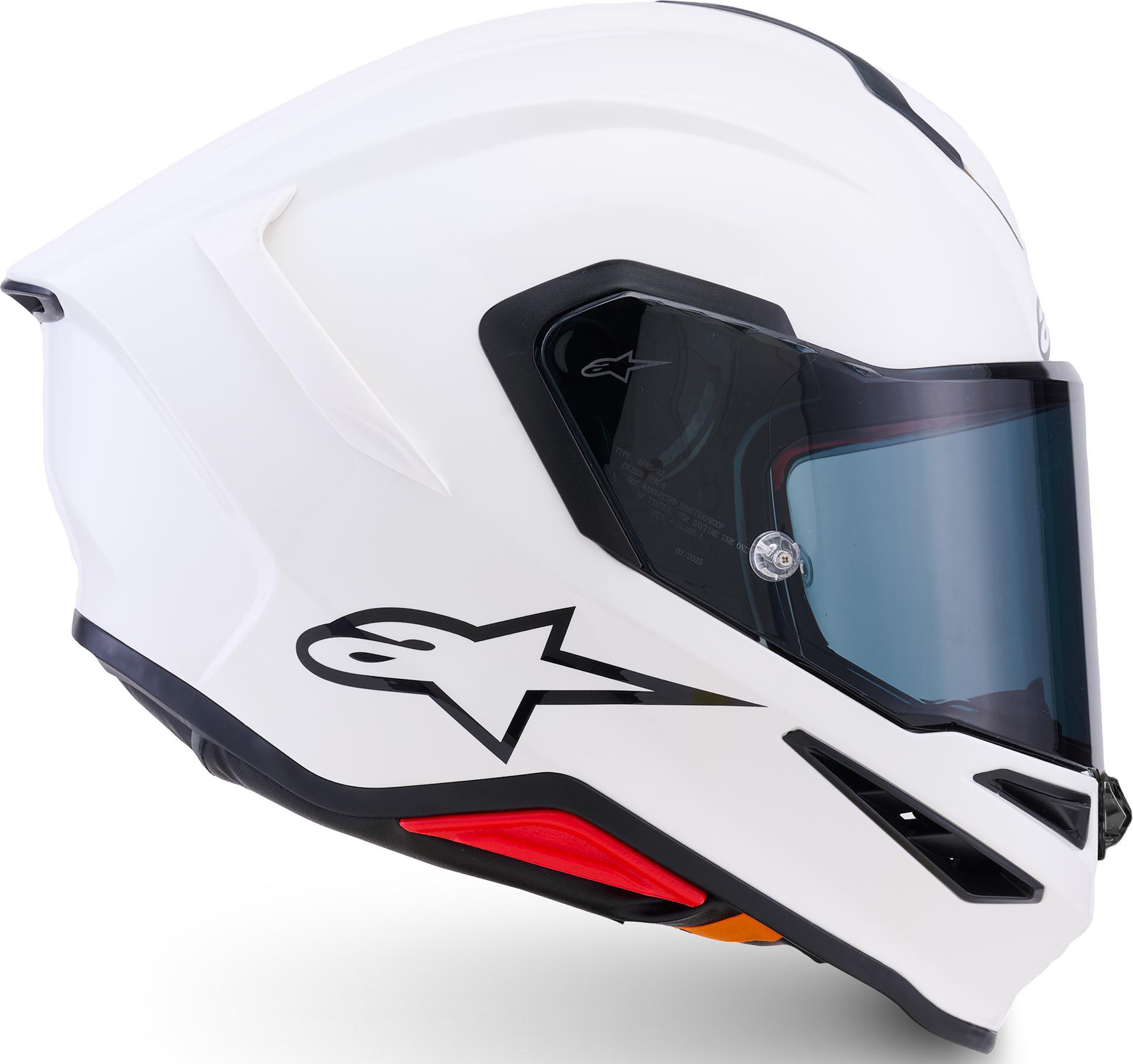 Alpinestars S-R7 Helm Wit S Figuur 3