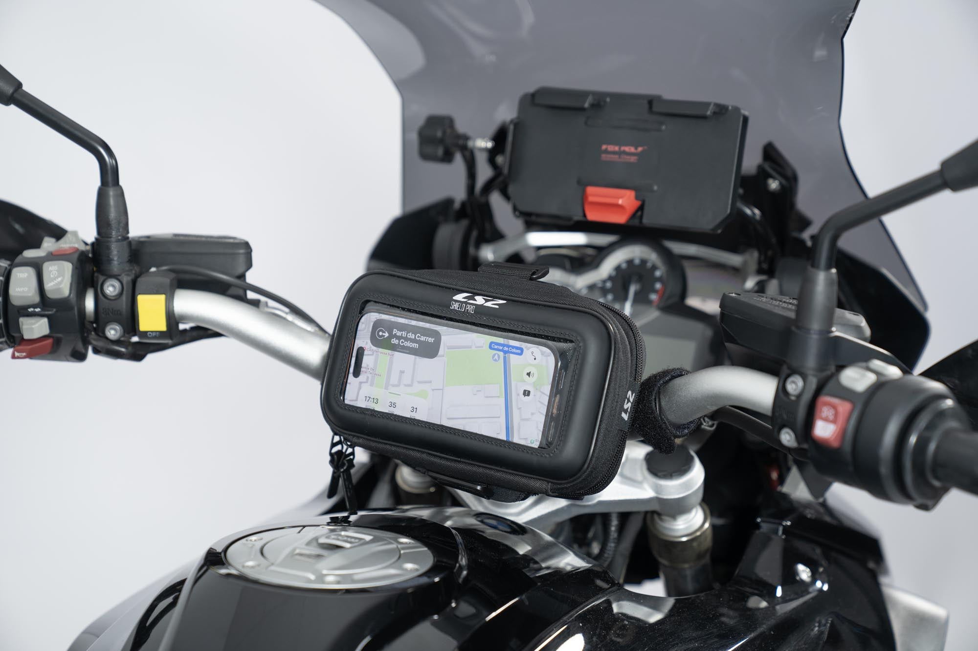 LS2 Shield Pro Phone Holder Figure 7
