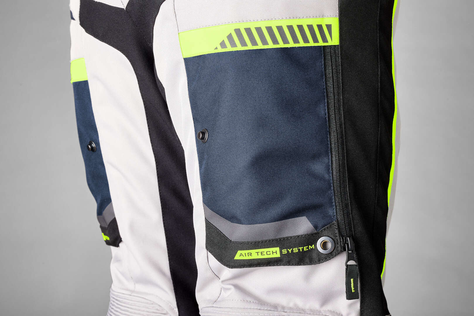 RST Pro Series Maverick Evo Motorcycle Textile Pants dark blue/silver/neon 4XL Figure 4