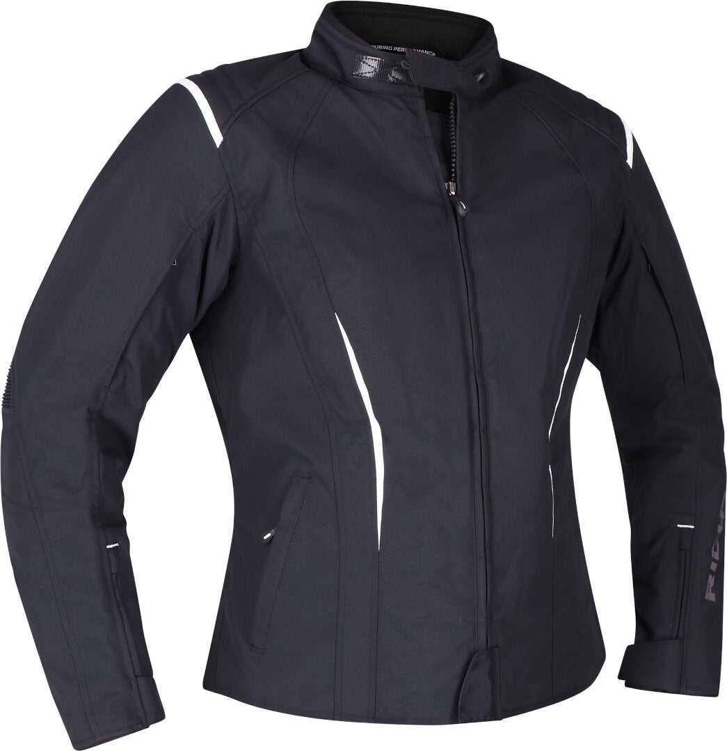 Richa Chloe 2 imperméable à l’eau dames moto textile veste Noir/Blanc 4XL Figure 1