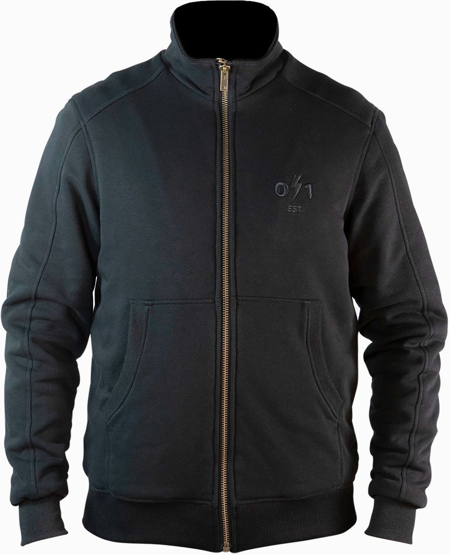 John Doe Standup Neck Motorcykel hoodie Sort M Figur 1