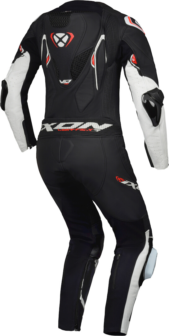 Ixon Vortex 3 1-Piece Motorcycle Leather Suit black/white XL Figure 2