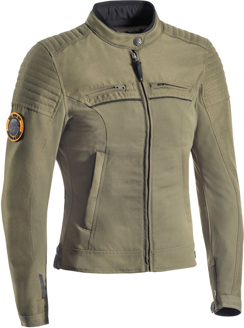 Ixon Breaker Damen Motorrad Textiljacke khaki L Abbildung 1