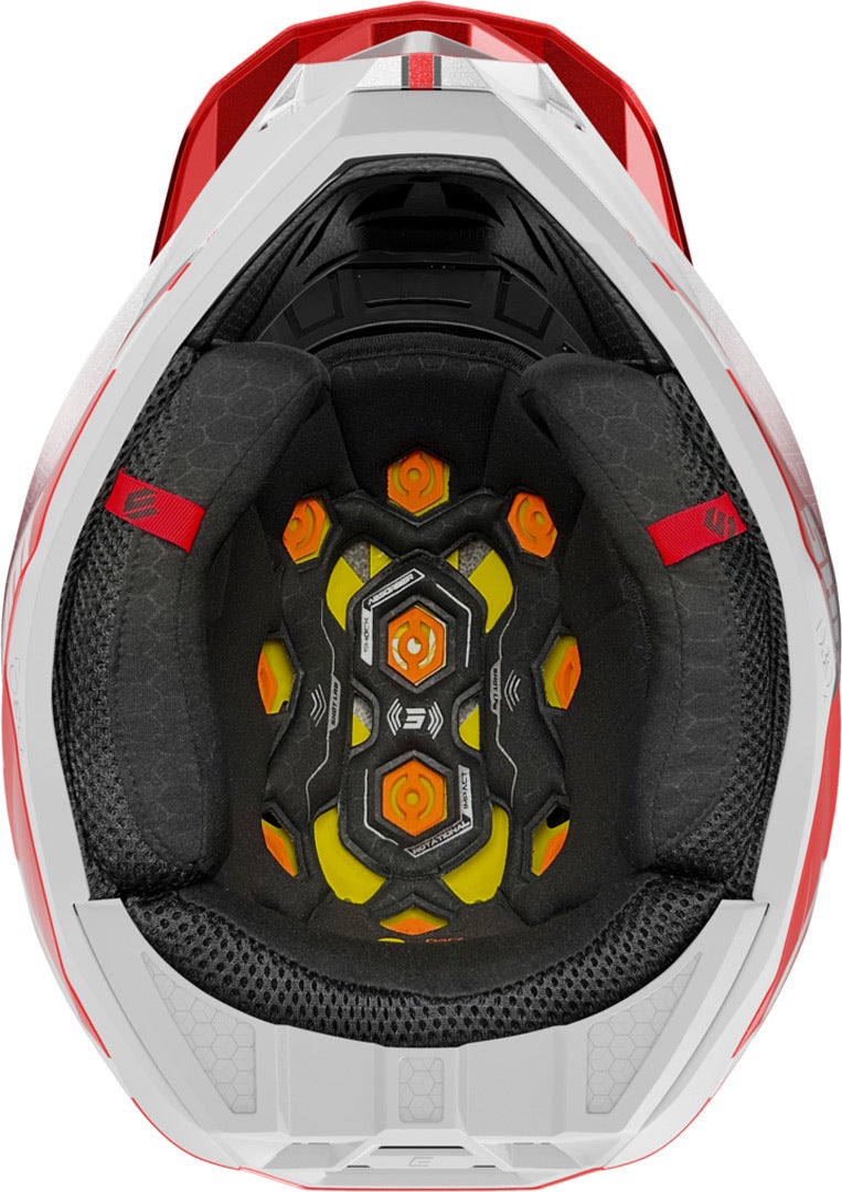 Shot Lite Challenger Motocross Helm rot S (55/56) Abbildung 2