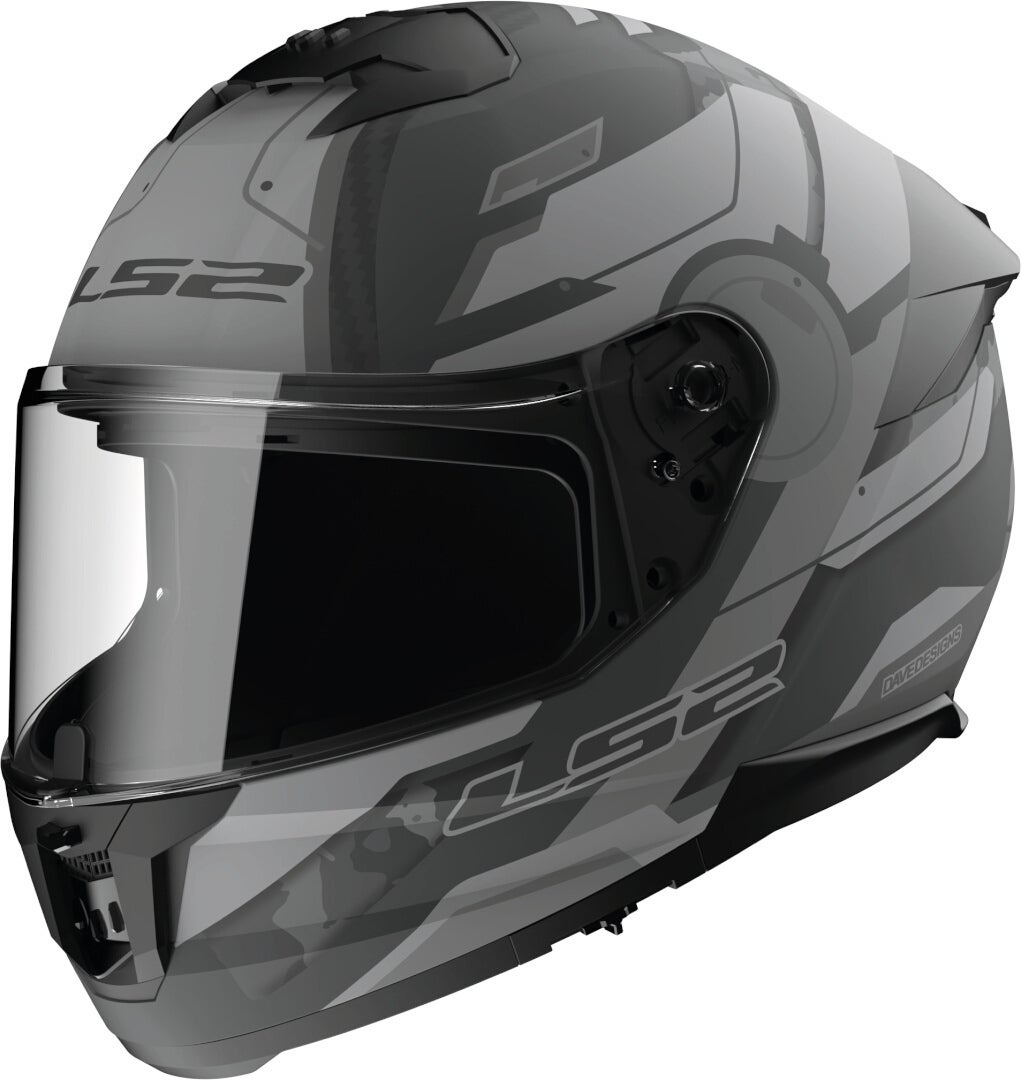 LS2 FF808 Stream II Shadow Helmet XS (53/54) Figure 1