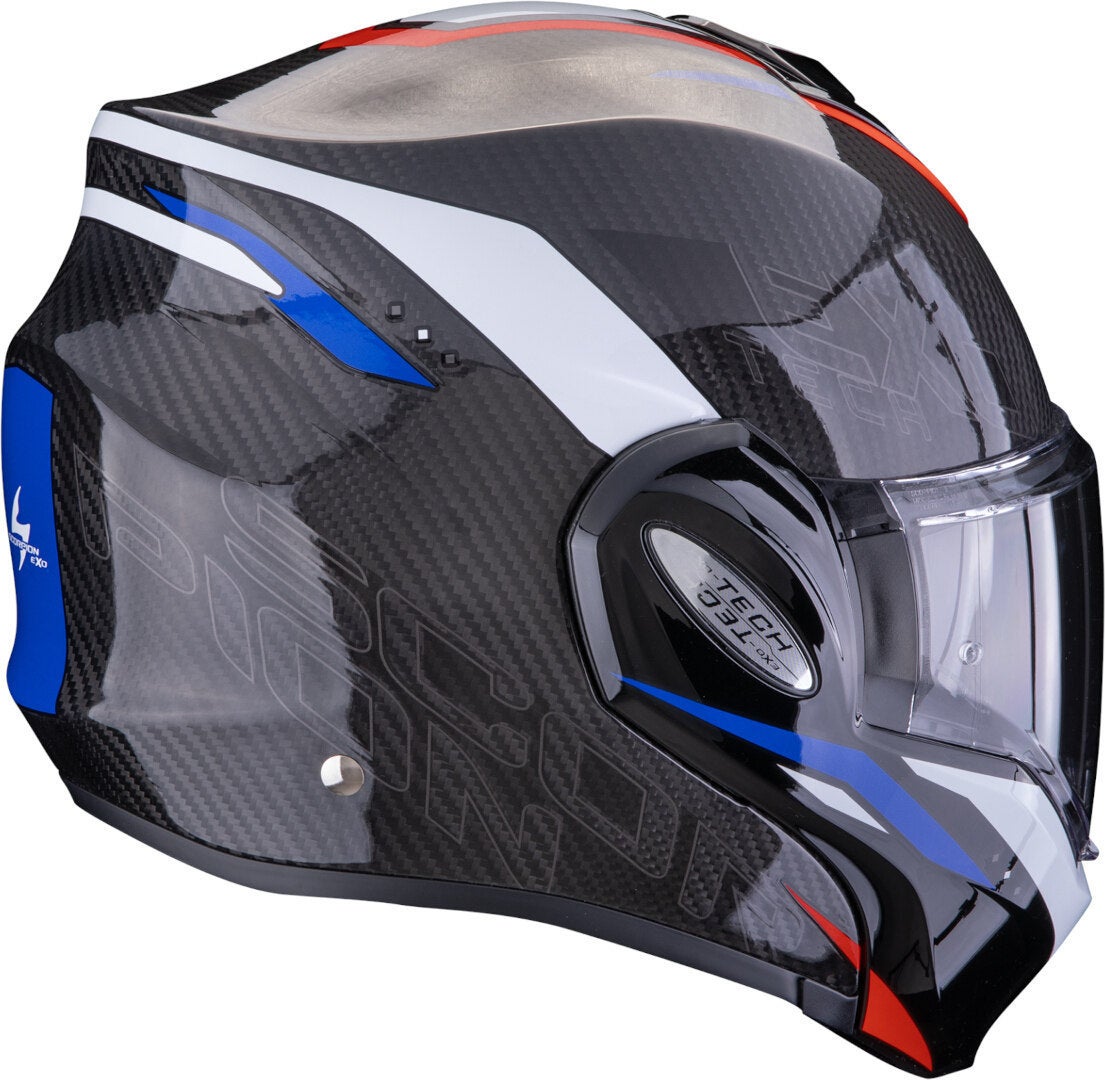 Scorpion Exo-Tech Evo Carbon Rover Casco nero/rosso/blu XL (60/61) Figura 3
