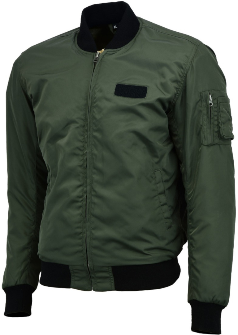 Bores Bomber Textile Jacket black/olive XL Figure 1