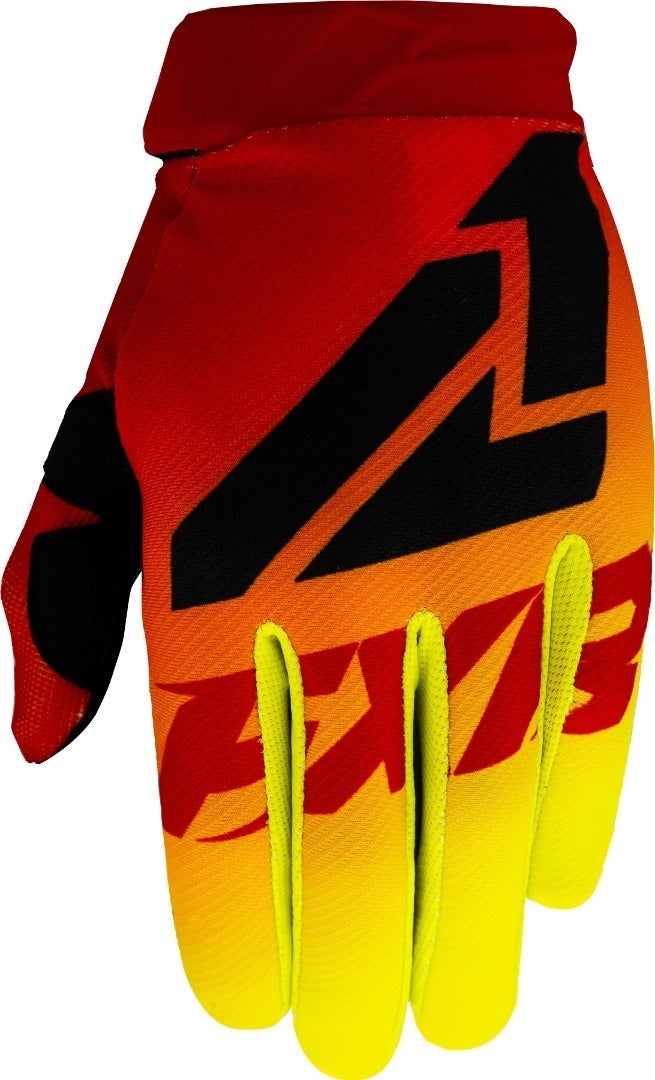 FXR Clutch Strap MX Gear Motocross Handsker rød/gul/sort XL Figur 1