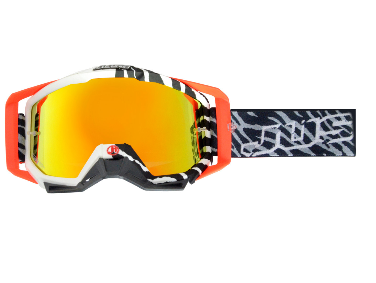 Just1 Iris Motocross Ochelari de protecție negru/galben Figura 6