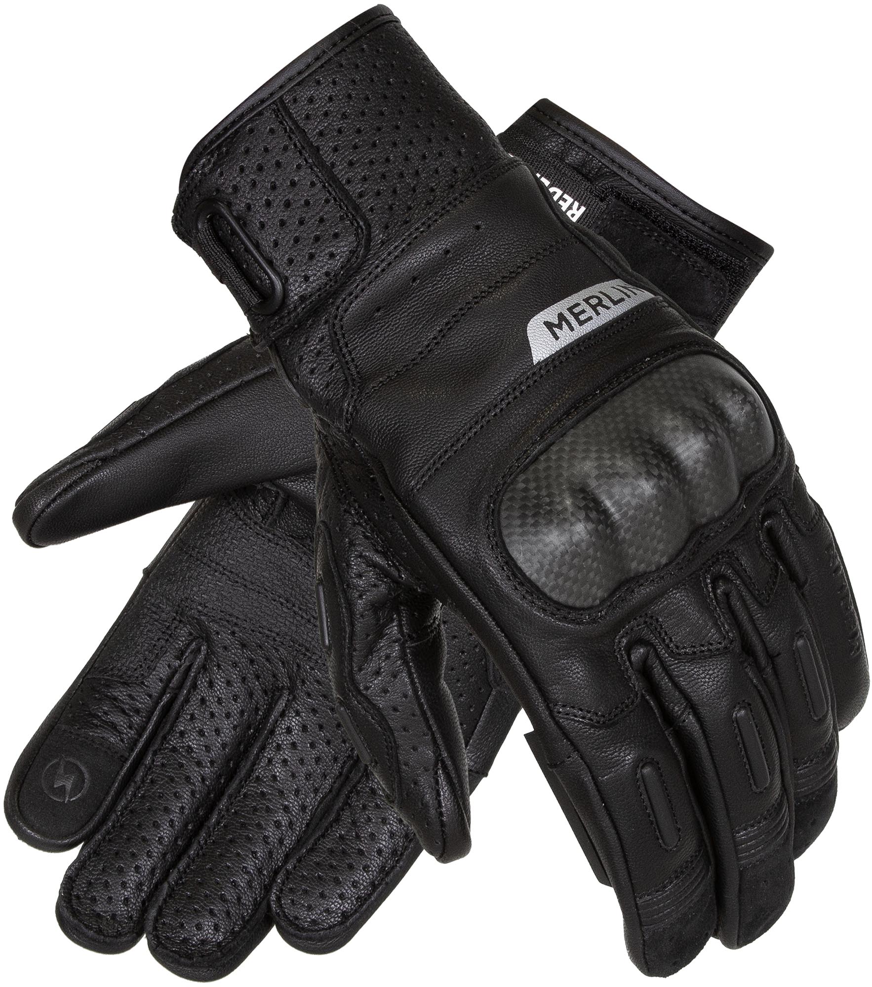 Merlin Overland Air D3O Mănuși de motocicletă negru 2XL Figura 1