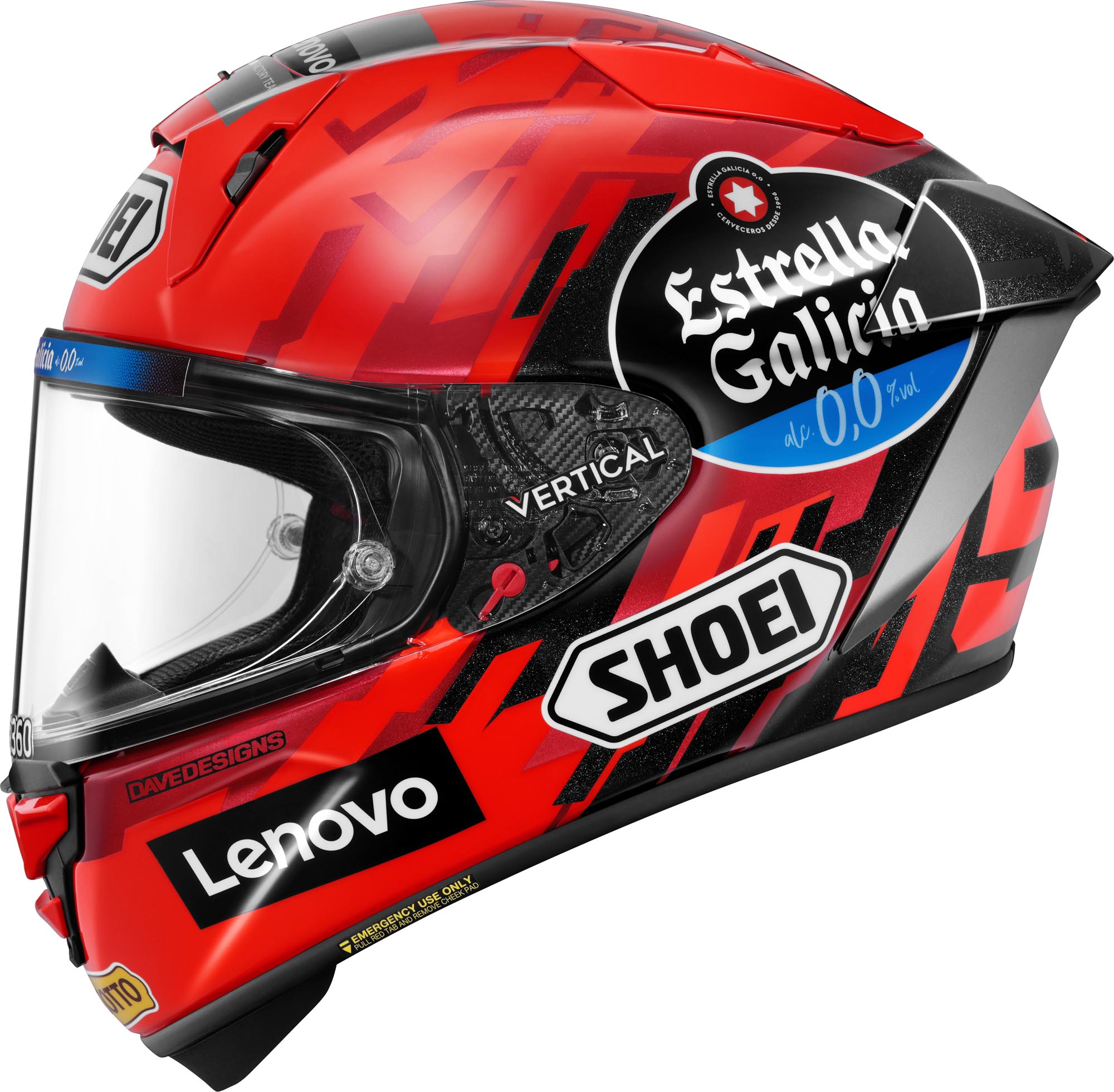 Shoei X-SPR Pro Marquez9 TC-1 Helmet L (59/60) Figure 4