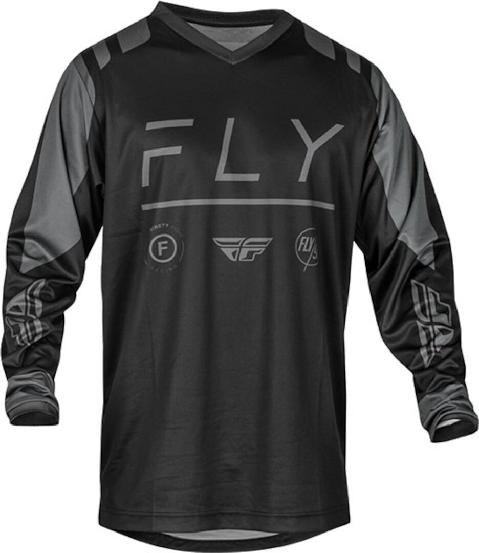 Fly Racing F-16 2024 Motorcross Jersey zwart/grijs 5XL Figuur 1