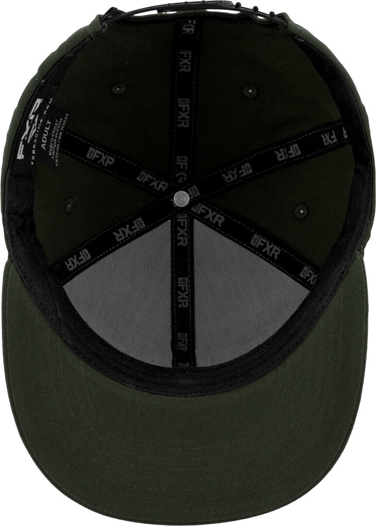 FXR Podium Cap Verde închis Figura 2
