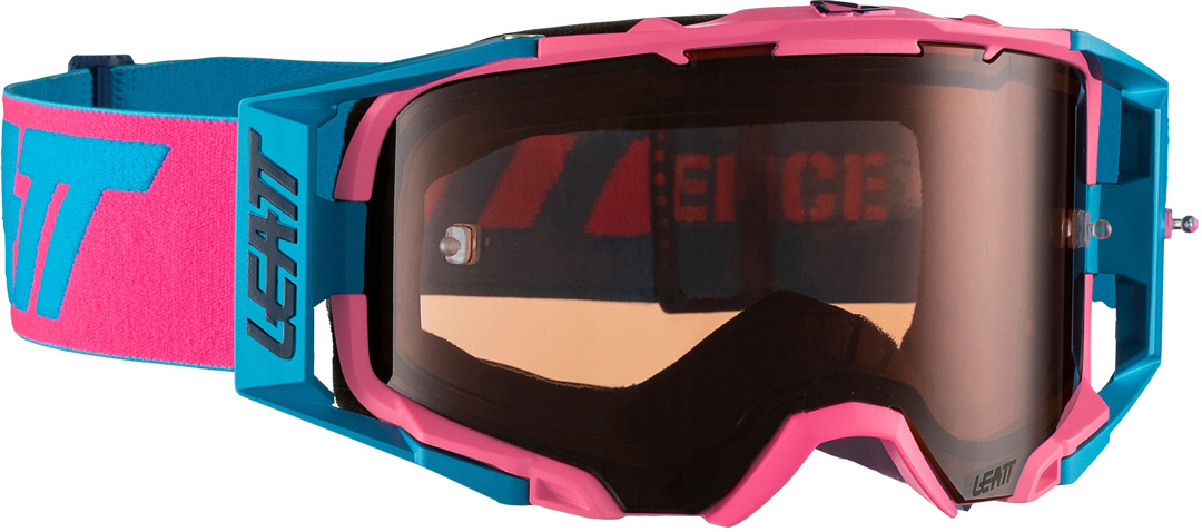 Leatt Velocity 6.5 Ochelari de motocross roz Figura 1
