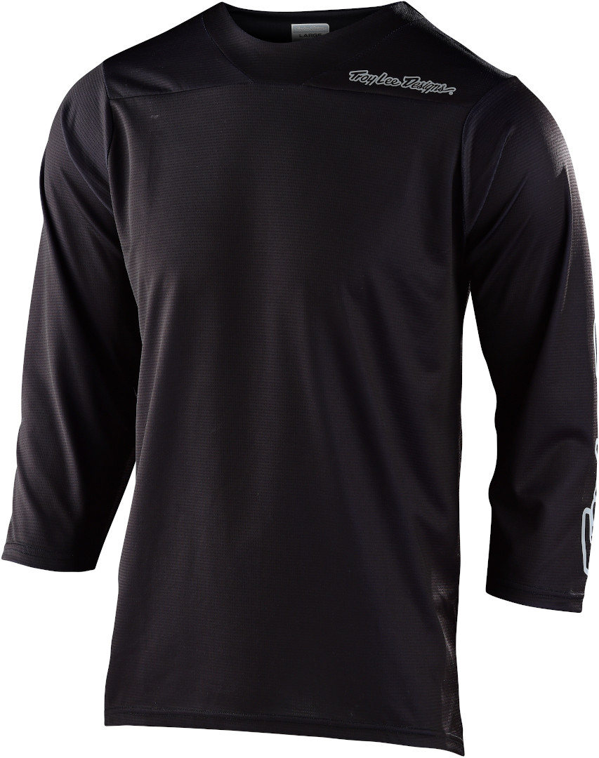 Troy Lee Designs Ruckus Solid Jersey Noir/Blanc M Figure 1