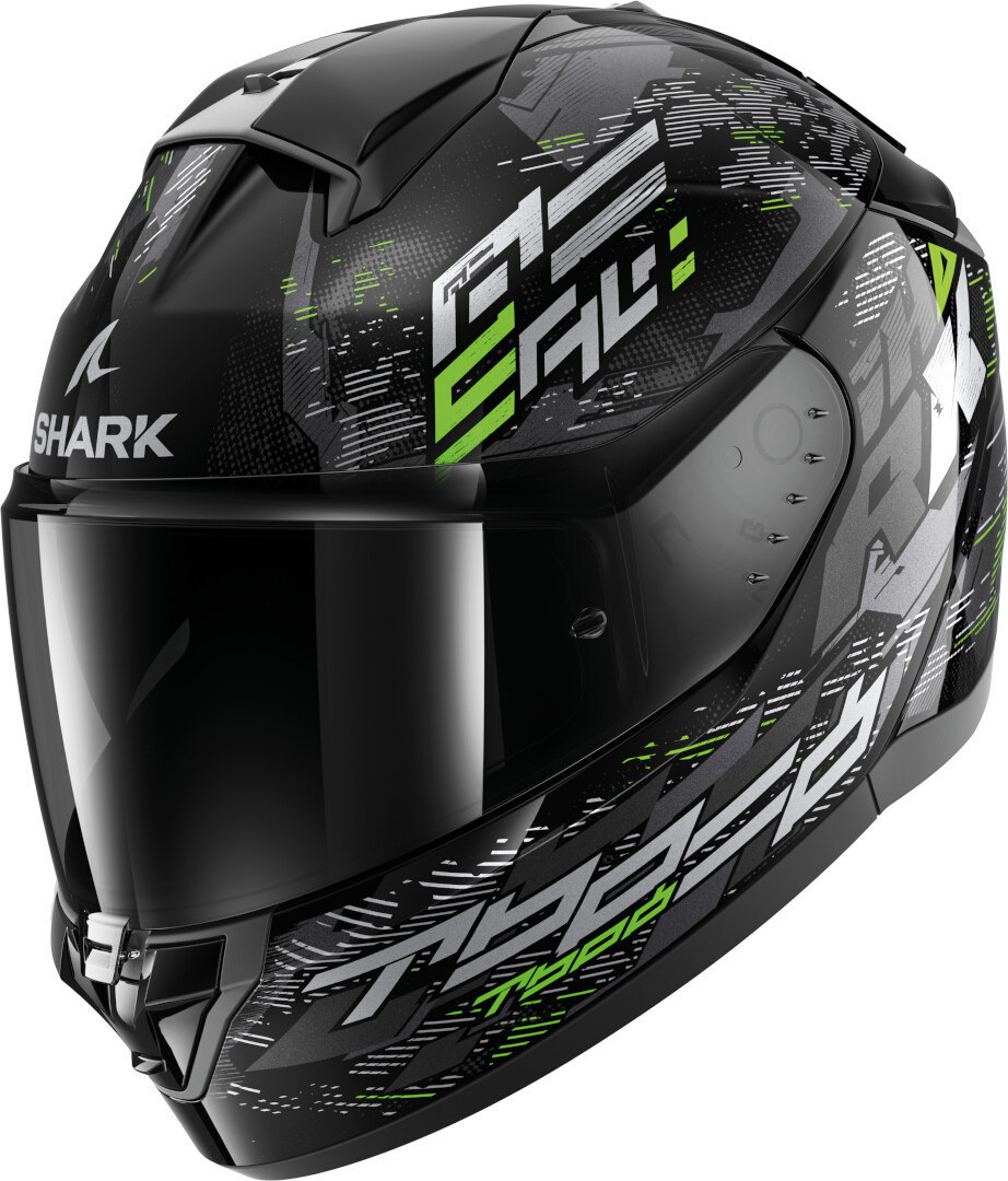Shark Ridill 2 Molokai Cască Negru/Verde XS (53/54) Figura 1
