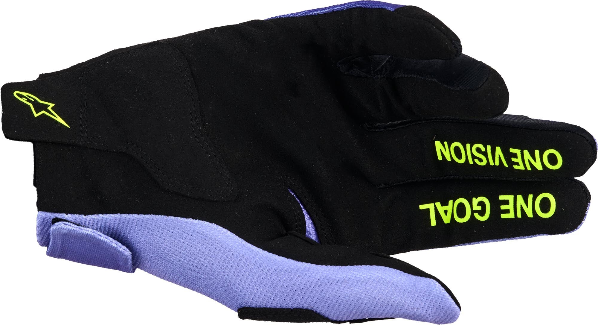 Alpinestars Radar Gants de motocross violet/jaune néon L Figure 2