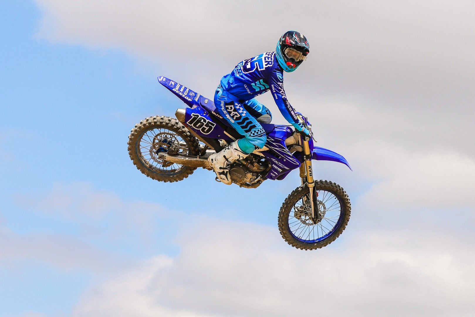 FXR Podium Gladiator 2023 Motokrosový dres modrobílá XL Obrázek 5