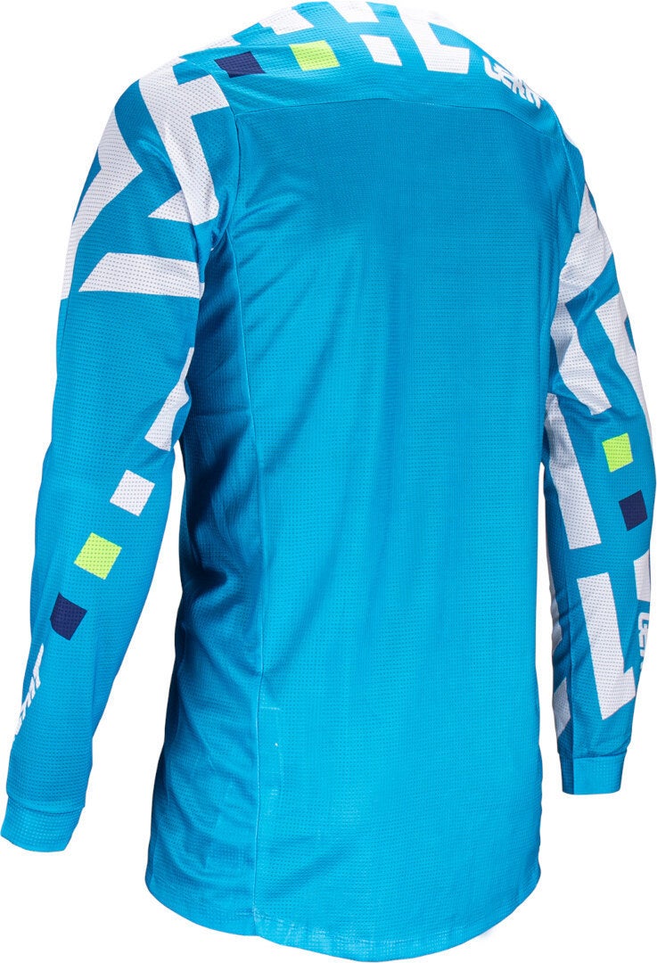 Leatt 3.5 Ride Pattern 2024 Motocross Jersey and Pants Set blue/white XL Figure 6