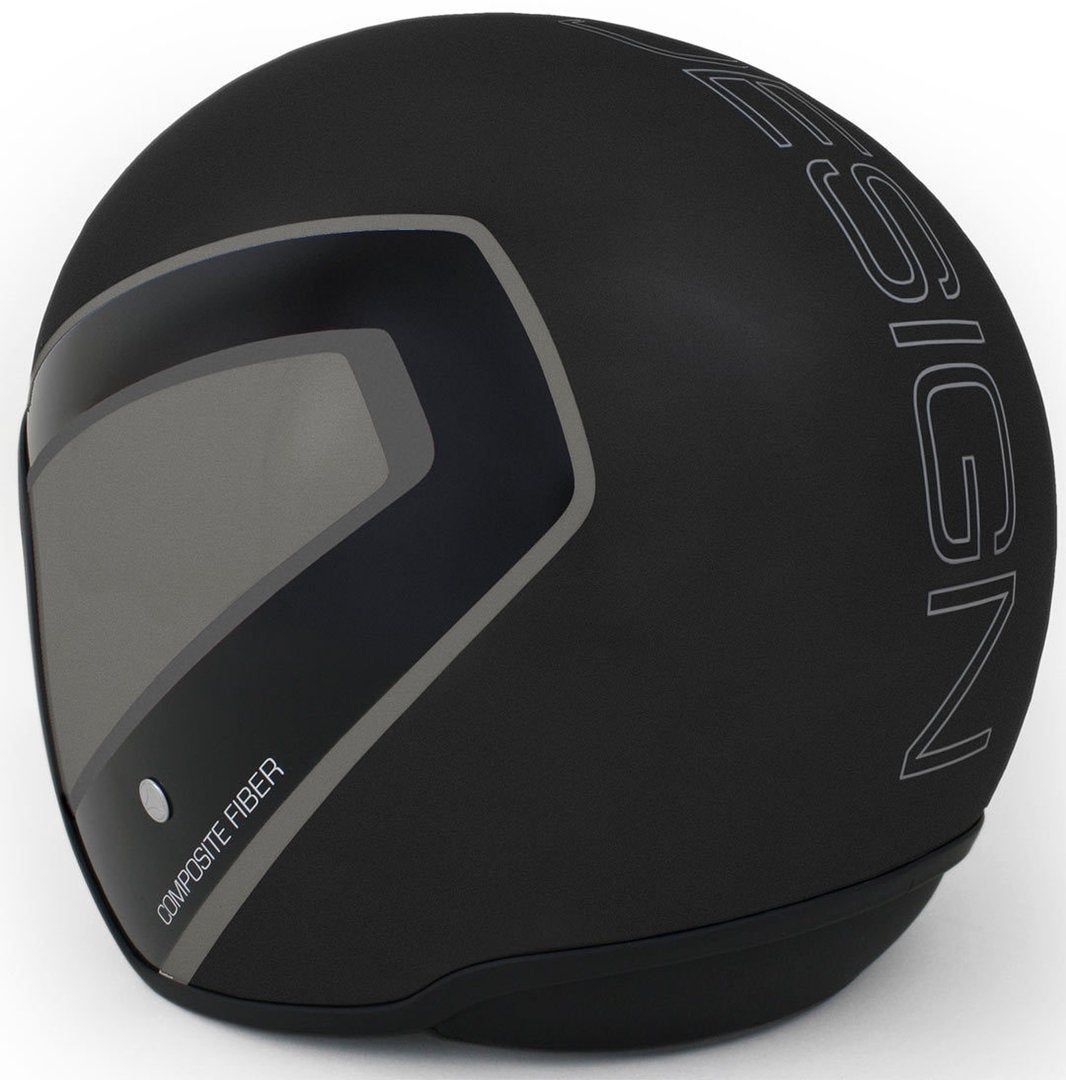 MOMO Raptor Casco jet nero opaco / Dark Silver M (57) Figura 6