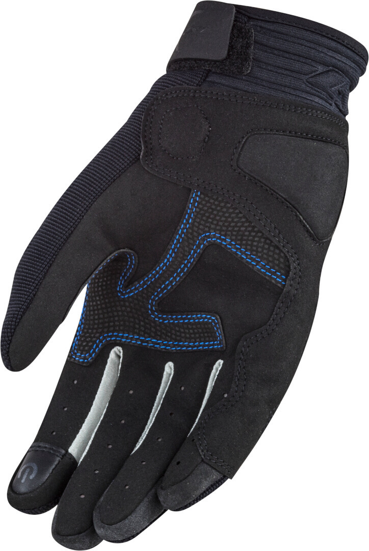 LS2 All Terrain Gants de moto perforés noir/bleu M Figure 2