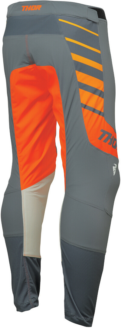 Thor Prime Analog Motocross bukser grå/orange 32 Figur 3