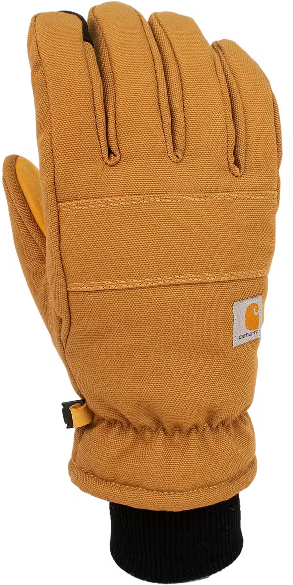 Carhartt Insulated Duck Knit Cuff Touchscreen Damhandskar brun S Figur 1