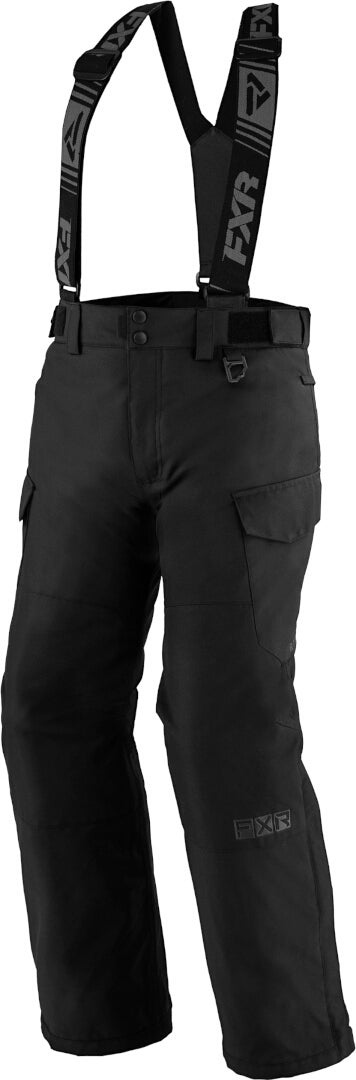 FXR Kicker Jovens Snowmobile Bib Pants preto 14 Figura 1
